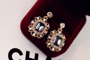 Wedding Earrings with Pearls Drop-1